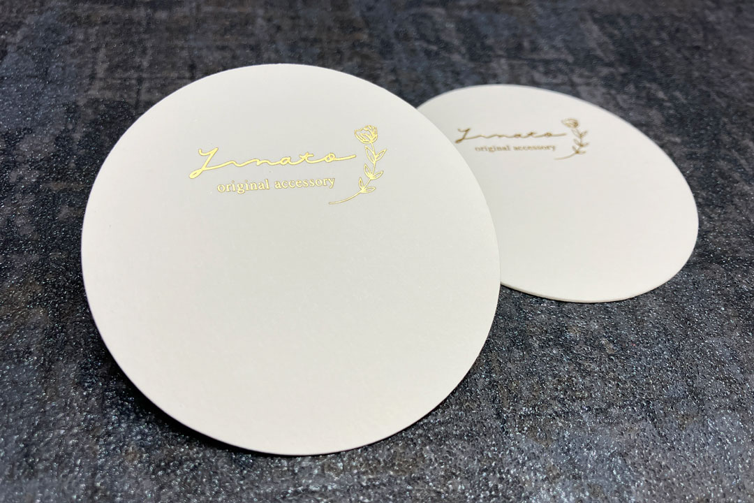 製作事例 No.28 箔押し名刺印刷のイメージ画像1